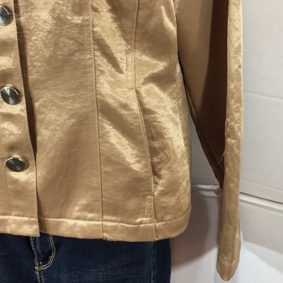 Chico’s liquid gold jacket - Picture 3 of 8